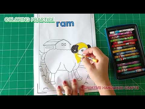 COLORING ART - Coloring Art Practice at School Part 4