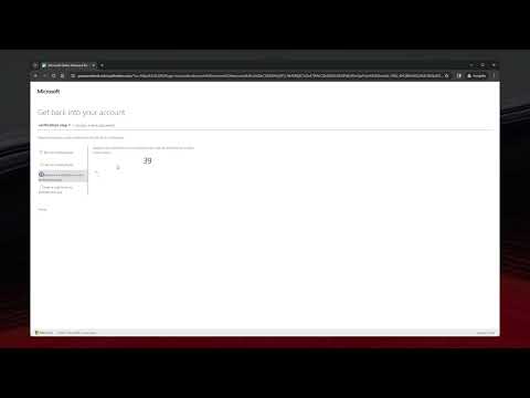 Self Service Password Reset Demonstration Microsoft 365