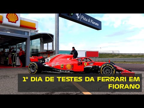 F1: 1º DIA DE TESTES DA FERRARI EM FIORANO com ALESI, ARMSTRONG E SHWARTZMAN