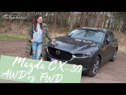 2022 Mazda CX-30 e-Skyactiv X 2.0 M Hybrid (137 kW) AWD oder FWD? [4K] - Autophorie