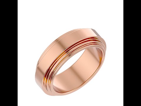 Verigheta Refined Bold Plain Aur 18k - Lisbon