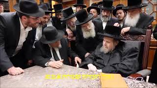 הביקור הנדיר: הגאון רבי משה הלל הירש שליט''א בביקור אצל כ''ק מרן אדמו"ר שליט"א מבעלזא