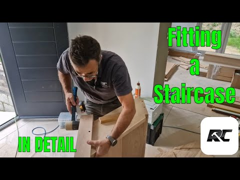How to fit a double winder staircase in detail