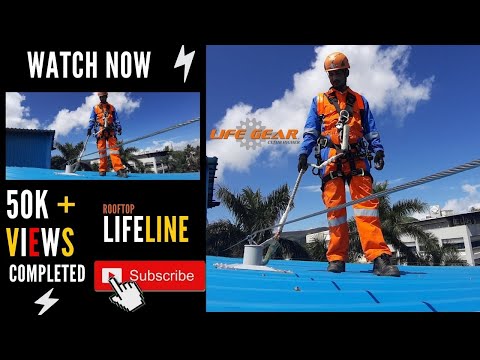 Roof safety - lifeline