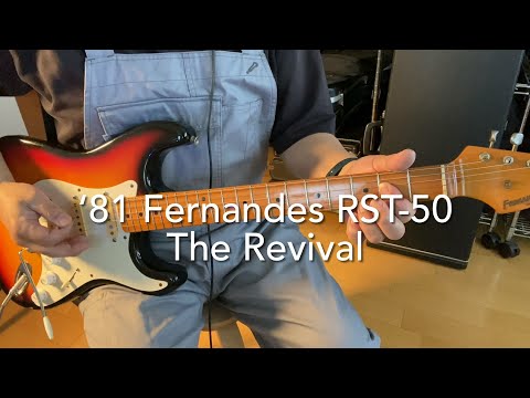 Fernandes RST-50 The Revival '81 Vintage MIJ Stratocaster '57 Type