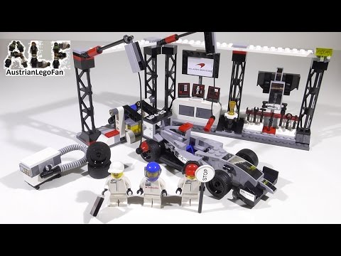 Vidéo LEGO Speed Champions 75911 : L'arrêt au stand McLaren Mercedes