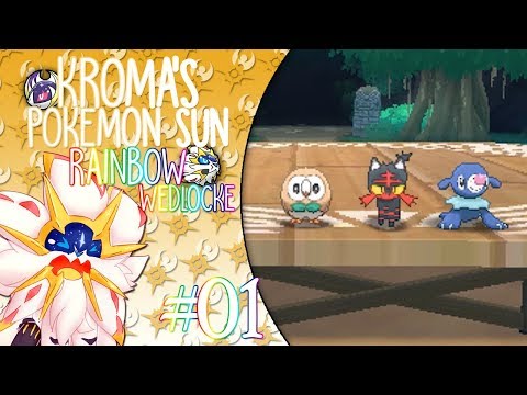 Pokémon Sun "Rainbow" Wedlocke, Part 01 - One of a Kind!