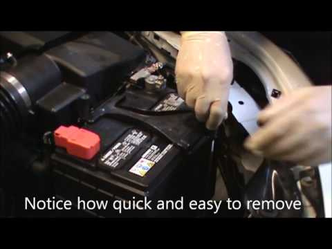 Top Mount Battery Hold Down for Import Cars