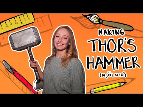 Making Thors Hammer (Mjölnir) - Cosplay Build (How to)