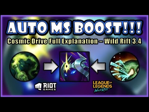 Best MS Item For Mage and SP - Cosmic Drive In-Depth Explanation - Wild Rift Patch 3.4