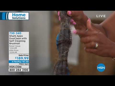 Shark Apex DuoClean Corded Stick Vac w/SelfCleaning Brus...