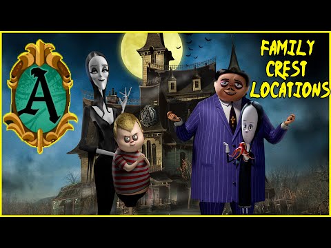 The Addams Family: Mansion Mayhem - All Family Crest Locations (PC UHD) [4K60FPS]
