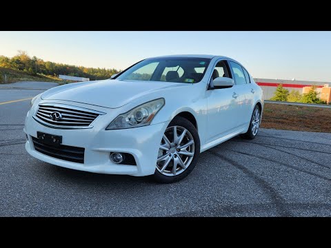 2011 INFINITI G37S 6-Speed Manual POV Test Drive/Review