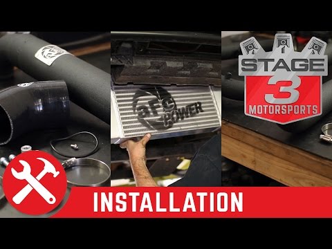 2015-2016 F-150 3.5L EcoBoost aFe Bladerunner Intercooler and Chargepipe Tubing Install