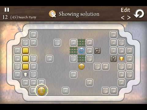 'Quell Reflect': Shelf 4, Frame 3, Puzzles 45 - 48