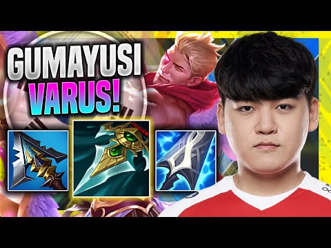 GUMAYUSI DOMINATING WITH VARUS! - T1 Gumayusi Plays Varus ADC vs Kai'sa! | Season 11