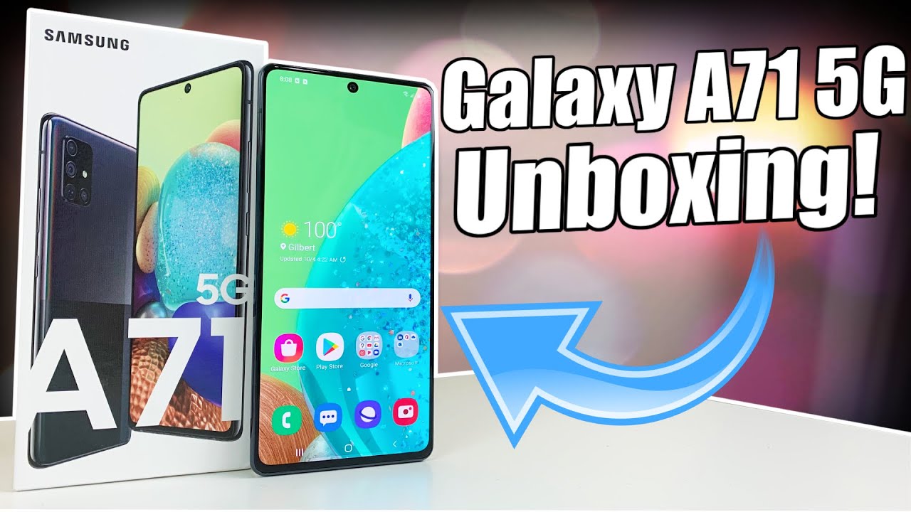 Samsung Galaxy A71 5G Unboxing & First Impressions!