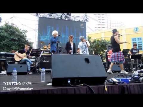 [HD] 130524 M.I.B - Money In the Buildin' ,Rehearsal - Music Matters Live in Singapore  2013