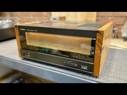 Incredible Technics SE-A100 Power Amplifier Repair and Resurrection!