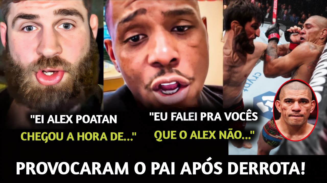 NÃO PERDOARAM🚨 Jiri Prochazca e Jamahal REAGIRAM A DERROTA de Alex Poatan para Ankalaev no UFC 323