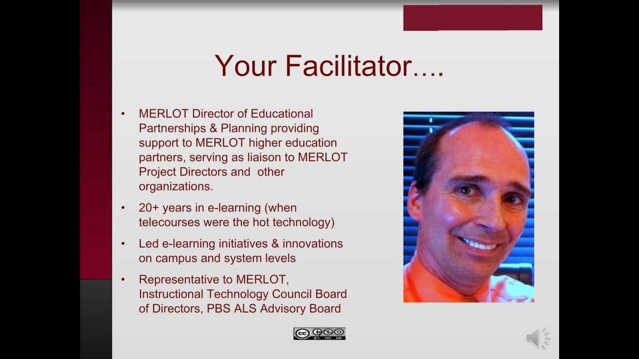 Using, Reusing, and Sharing Educational Resources Workshop Intro Presentation