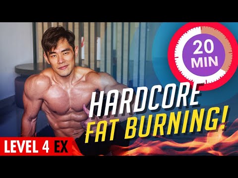 [Level 4 EX] 20 Minute Hardcore Fat-burning/Cardio!