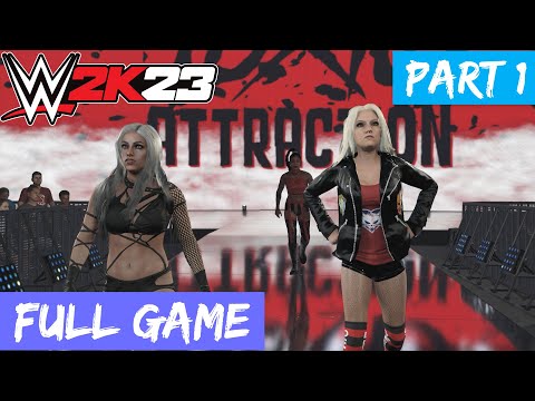 WWE 2K23 MYRISE THE LEGACY FULL GAME Gameplay Walkthrough No Commentary Part 1