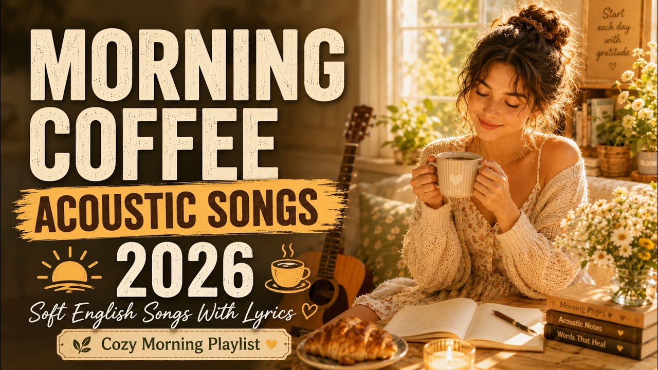 Popular Acoustic Covers 2026 ☕ Soft English Songs With Lyrics for Morning