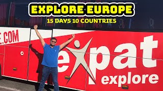 Europe Group Tour with Expat Explore | Travel Easy - Bus Travel - Expat Explore Travel Tips