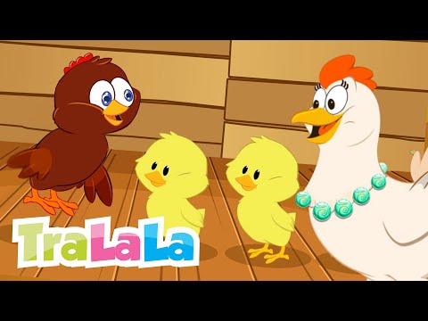 Puișorul cafeniu 🐥 Tipa-Tipa | Cântece cu Animale pentru Copii de Grădiniță - TraLaLa 🐥