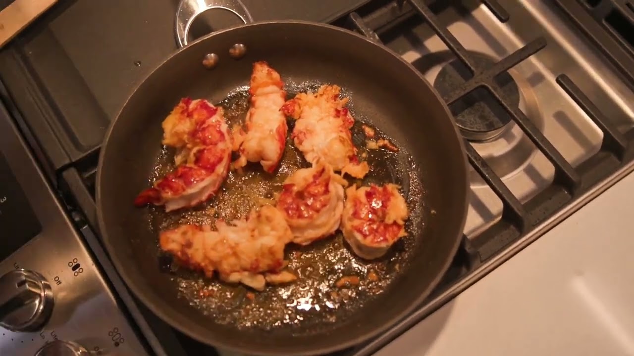 Pan-Seared Lobster Tail Meat with Butter & Garlic | Quick MSL Recipe