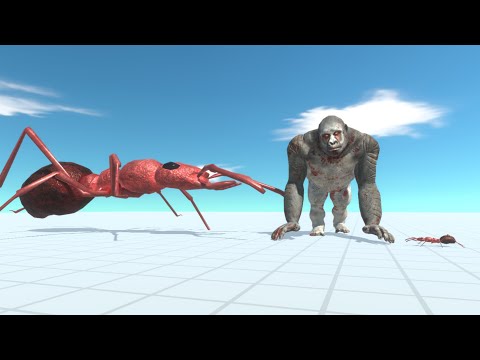 GIANT ANT & TINY ANT vs EVERY UNIT - Animal Revolt Battle Simulator