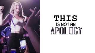 This is not an apology - Bea Miller (Lyrics)
