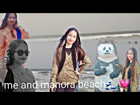 Full Enjoy at Manora Beach 🏖️❤️.             |Beach Vlog|