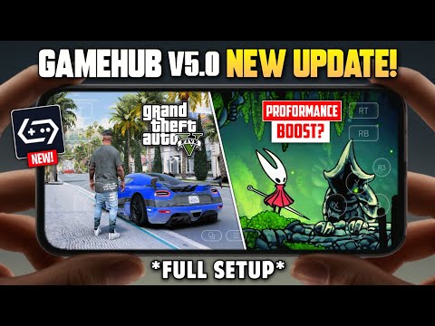 🚀 New GameHub V5.0 is OUT! Full Setup & Best Settings + Gameplay Test (GTA 5 & Silksong)
