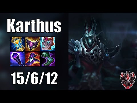 Karthus vs Nocturne JUNGLE - Patch 12.7 euw1 GRANDMASTER