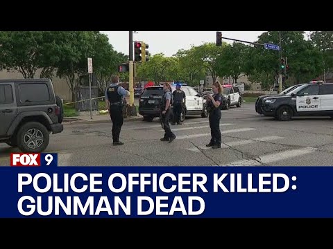 Minneapolis police officer killed: Gunman dead