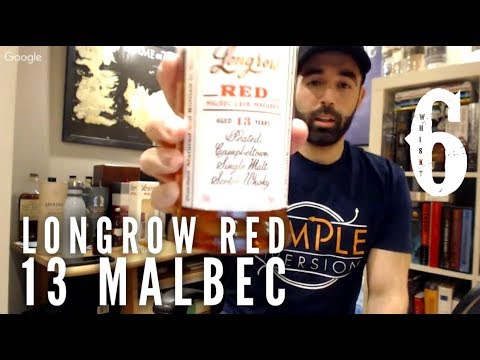 Longrow Red 13 yr. Malbec. Whisky in the 6 #250