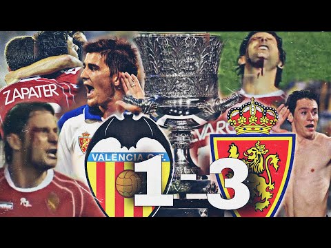 REAL ZARAGOZA CAMPEÓN SUPERCOPA 2004 | Valencia  1 - 3 Zaragoza