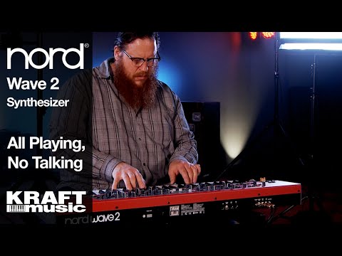 Nord Wave 2 Synthesizer - All Playing, No Talking