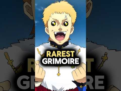 Top Three Most Unique Grimoires in Black Clover! #blackclover #anime #manga