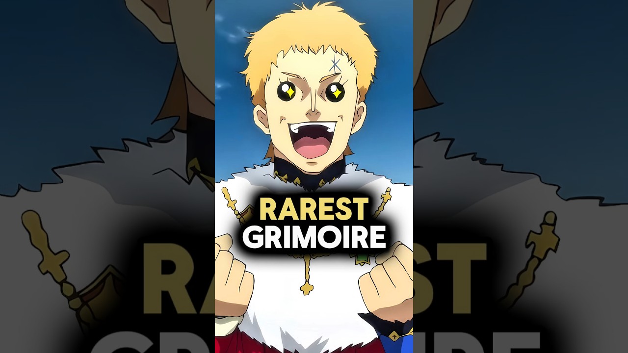 Top Three Most Unique Grimoires in Black Clover! #blackclover #anime #manga