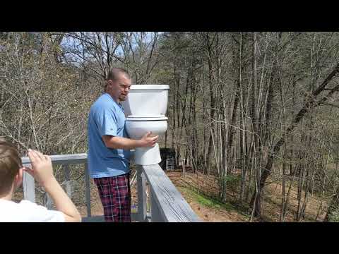 Toilet Destroyed: How to Dispose Bracewell Spring Break Style