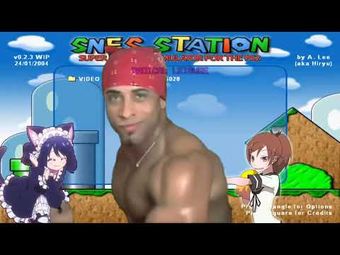 Yo en 2007 con mi SNES STATION para PS2