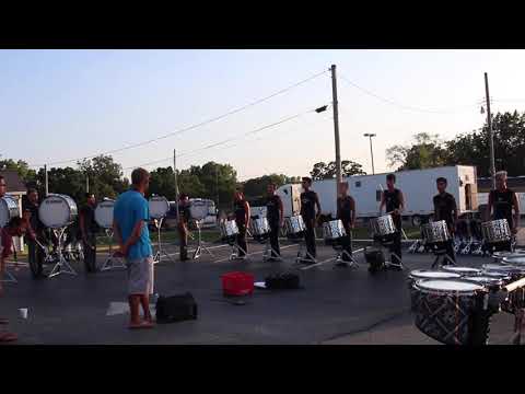 2016 Blue Stars Drum Line in the Lot | Warrensburg, MO