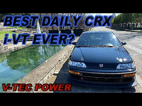 BEST DAILY DRIVEN HONDA CRX i-VT? | V-TEC POWER | CARPORN