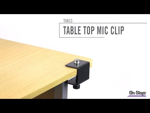 On-Stage Table Top Mic Clamp image 2