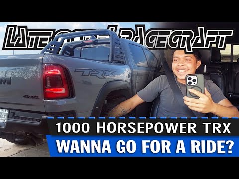 We Built a 1000 HP TRX… Then Took a Random Guy for a Ride! - Late Model Racecraft