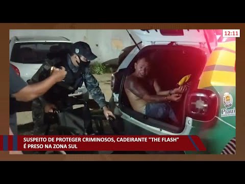 Suspeito de proteger criminosos, cadeirante "The Flash" é preso na zona sul 23 11 2021