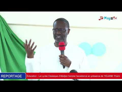 Éducation : Le Lycée Classique d’Abidjan Honore l’Excellence en présence de TIDJANE Thiam